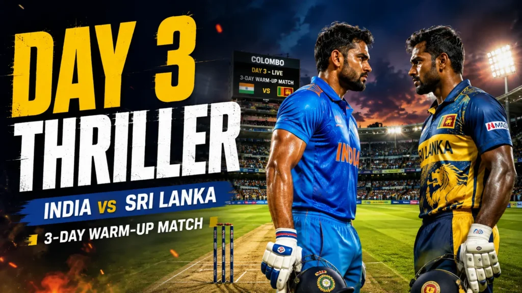 India sri lanka warm up cricket match day 3 trailer